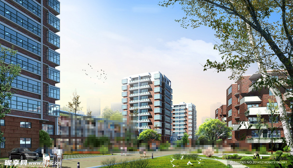 蓝薪家园环境设计