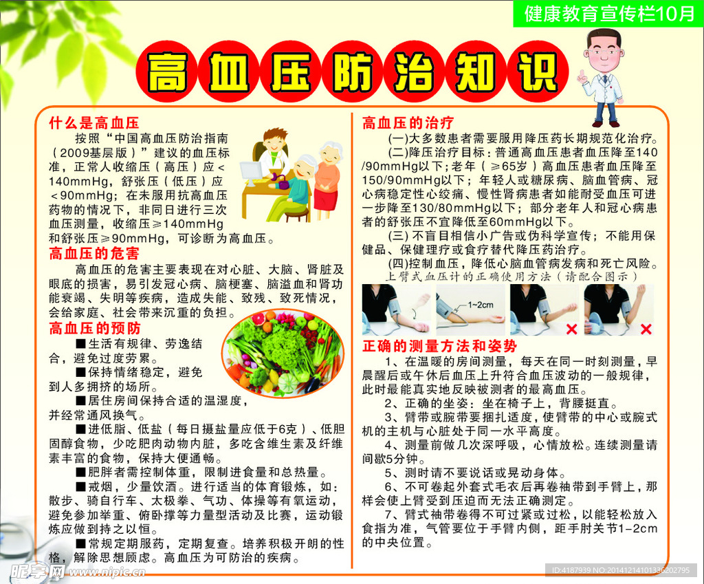 高血压海报