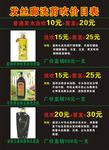 美发店价目