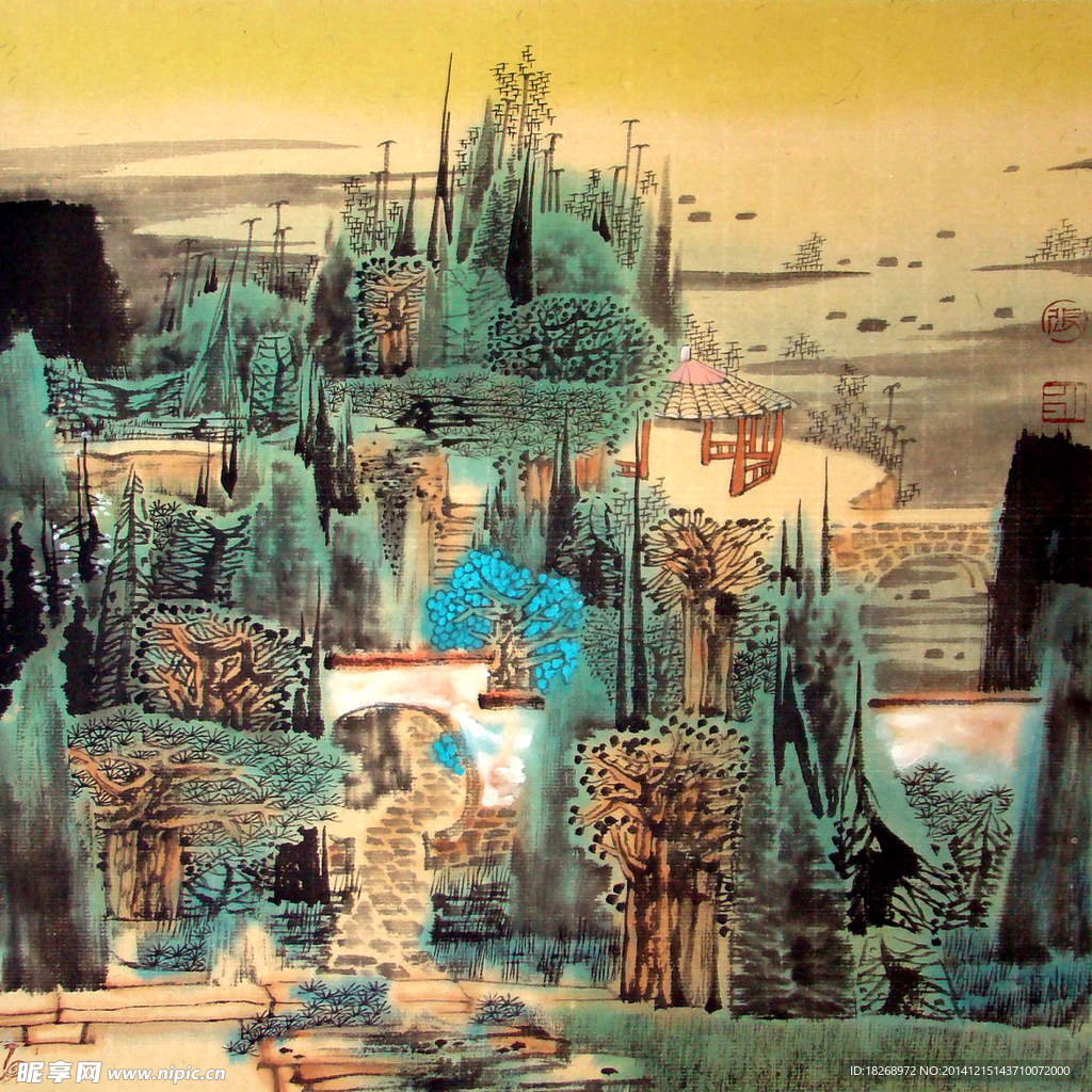 国画 山水