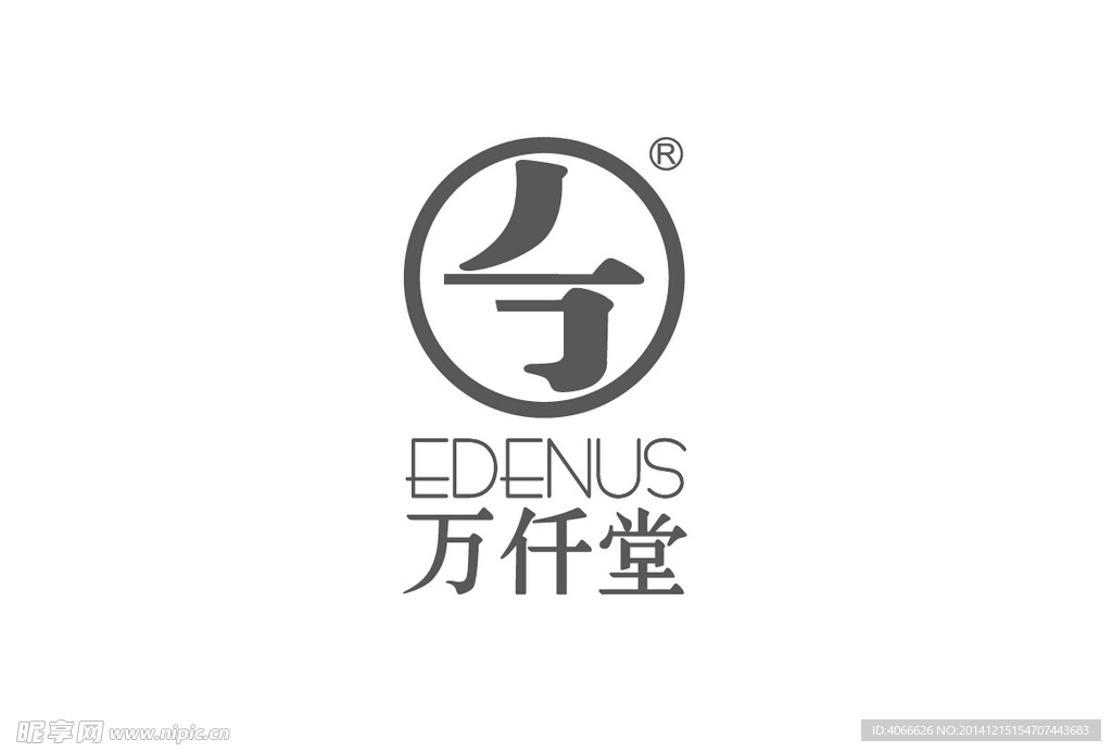 万千堂logo