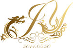 龙凤字母logo