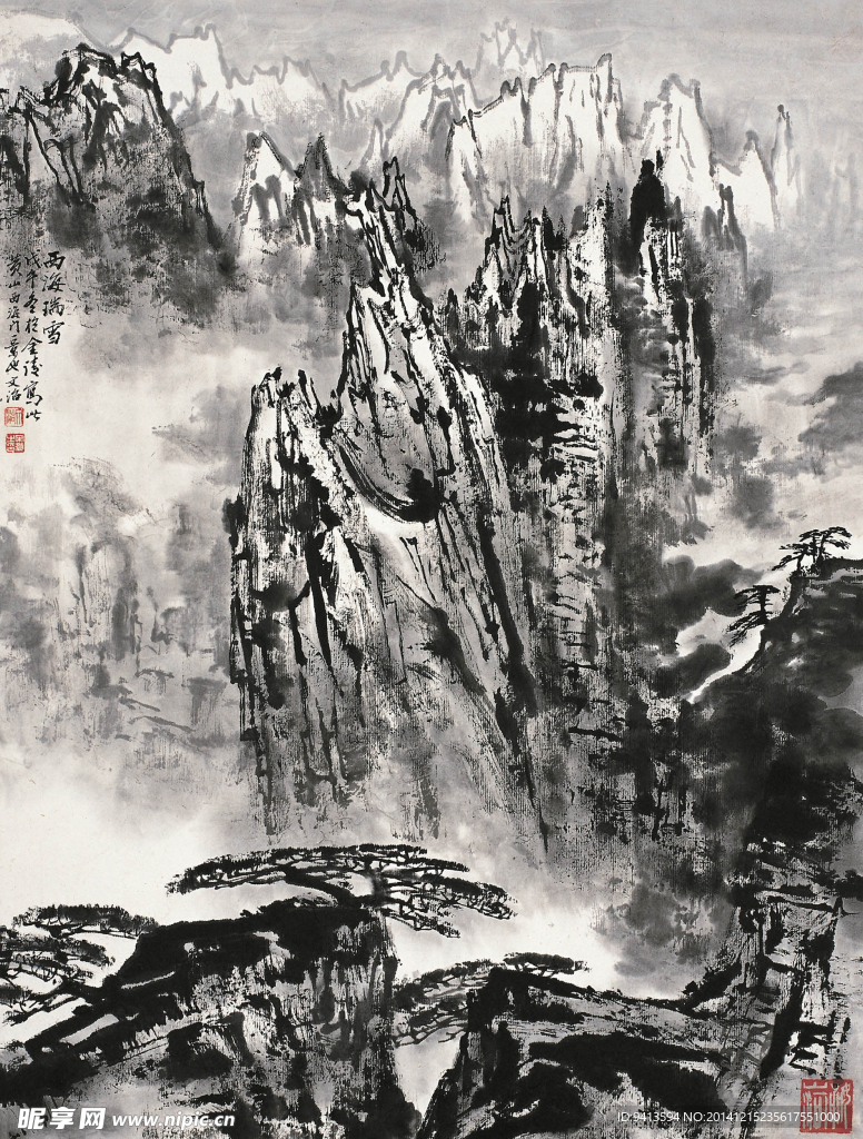 西海瑞雪图
