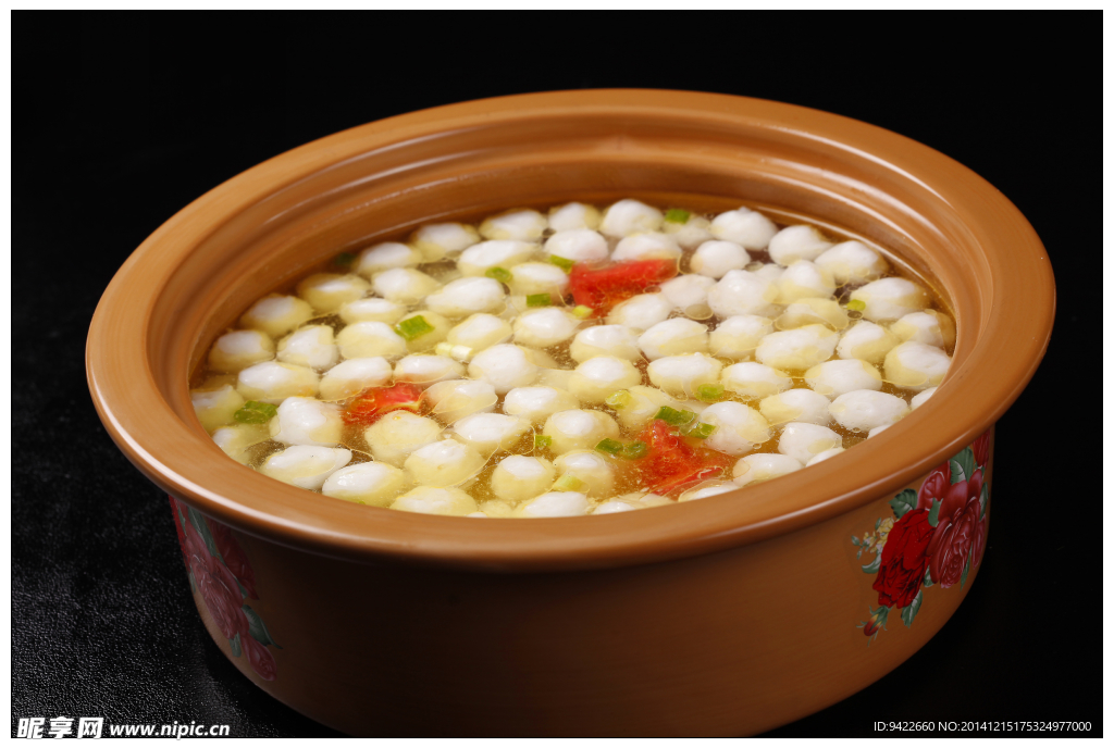 野山菌鱼皮鱼丸