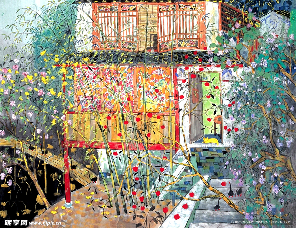 山水风景画