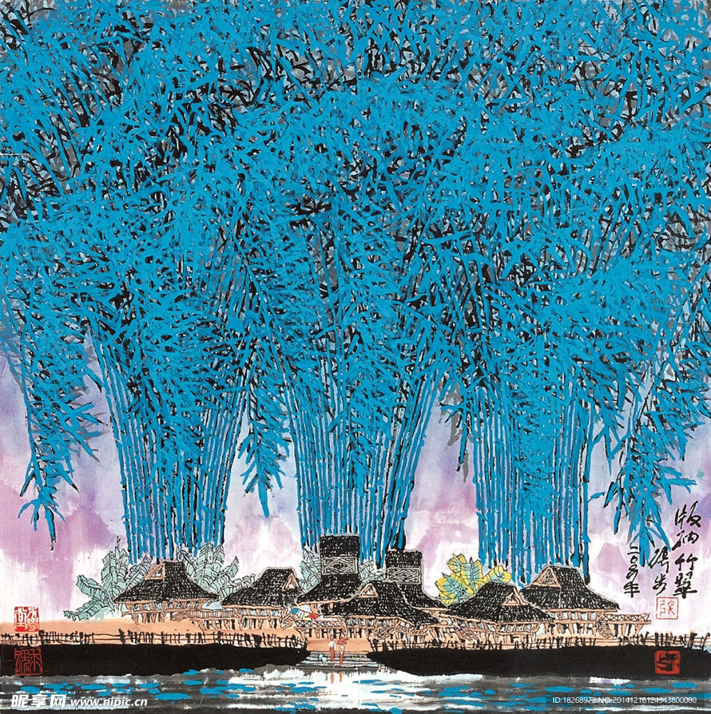 山水风景画