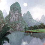 山水风景画