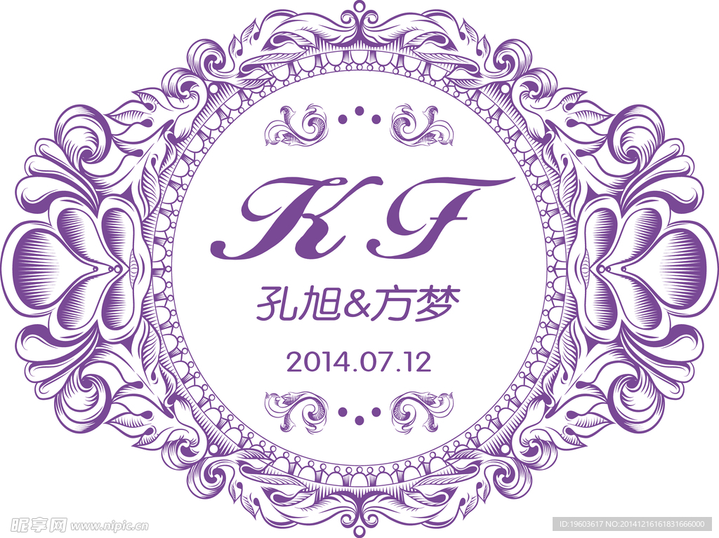 婚礼舞台Wedding挂牌