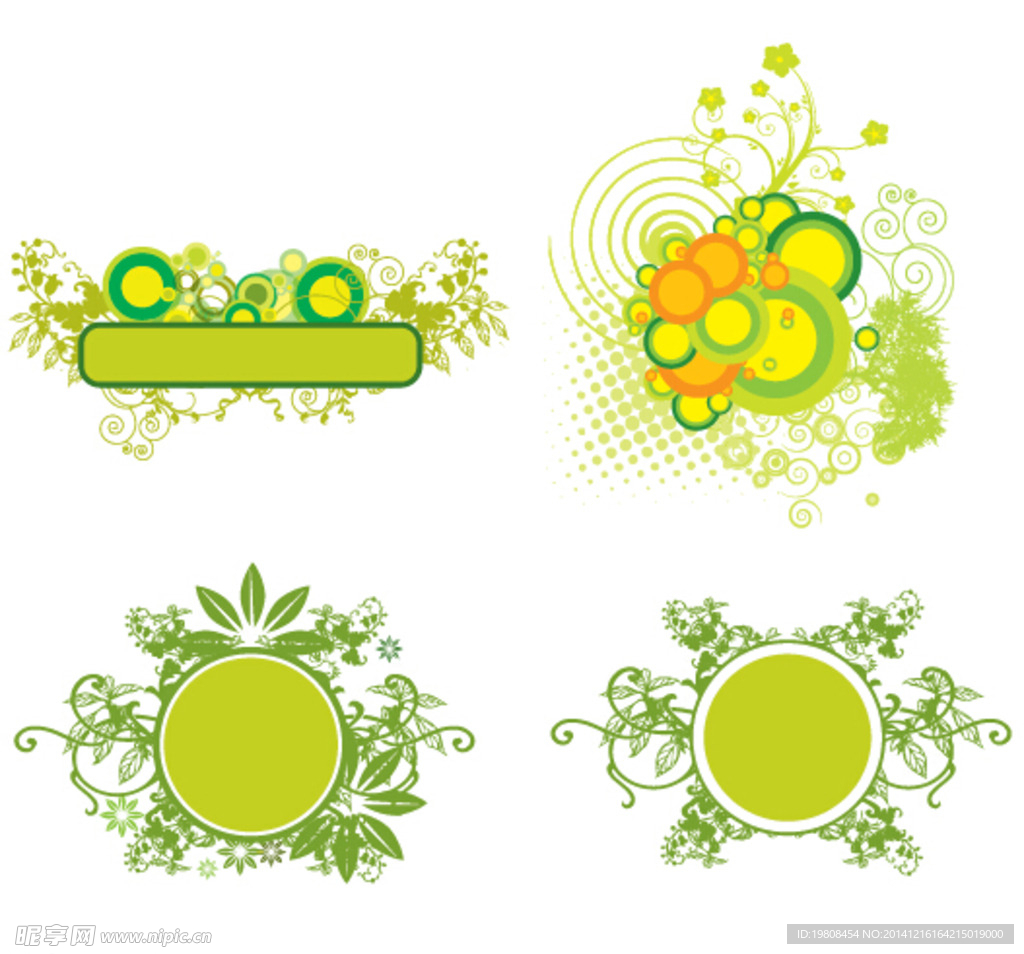 卡通花纹( 平面图 )