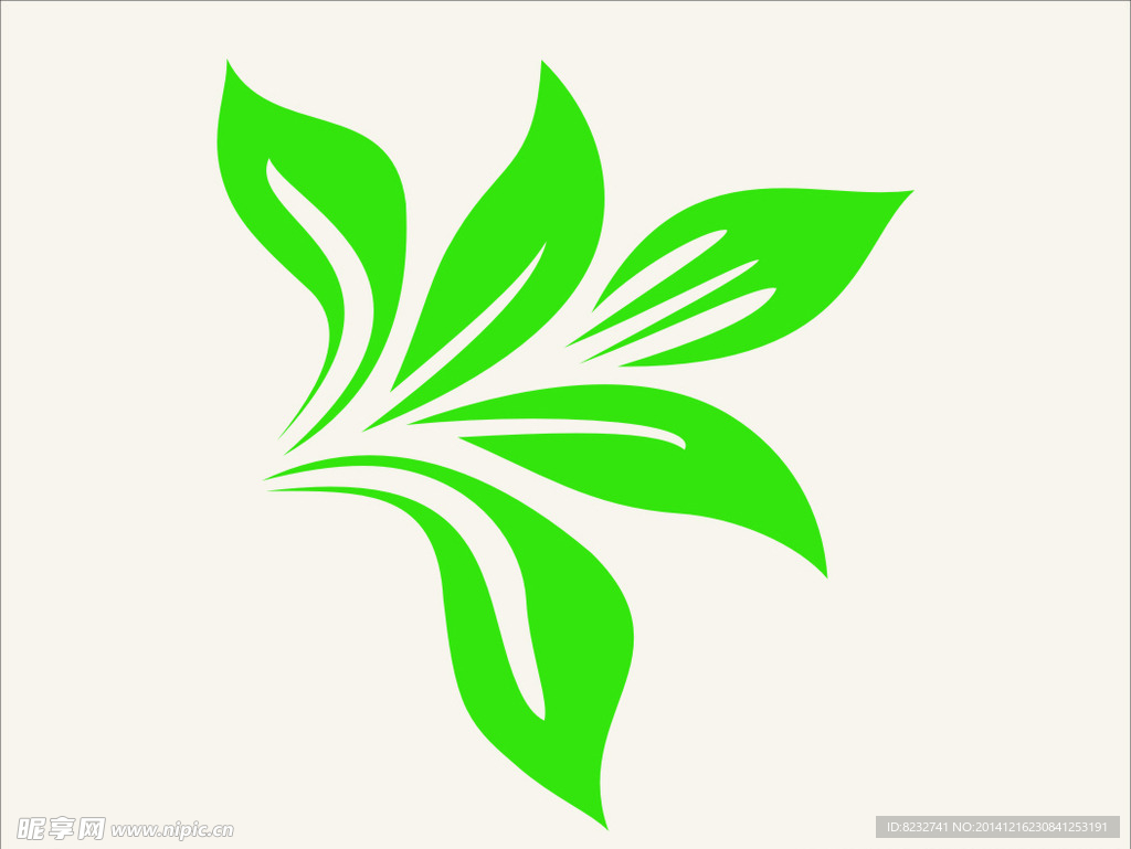 绿叶 绿叶花纹 绿叶矢量素材
