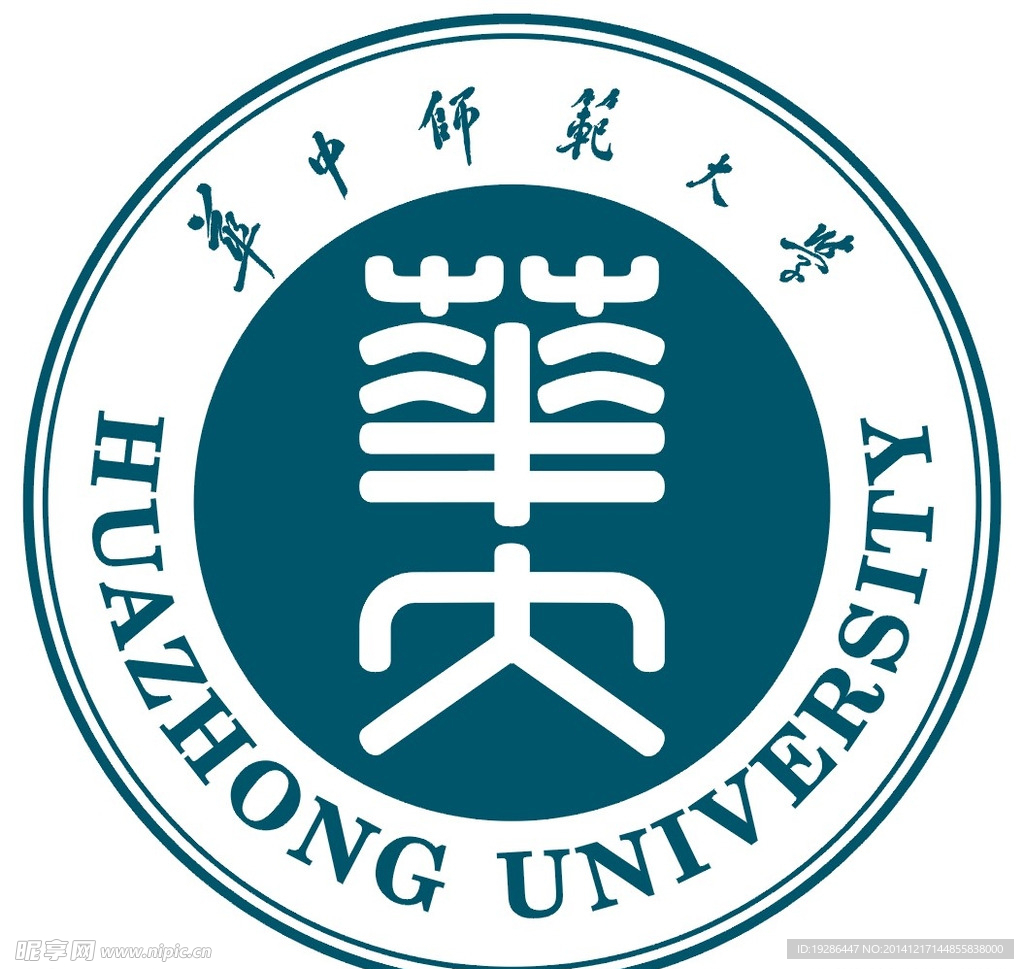 华师 矢量 logo 标志