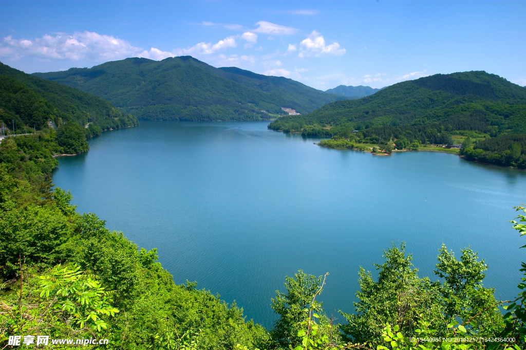 湖景