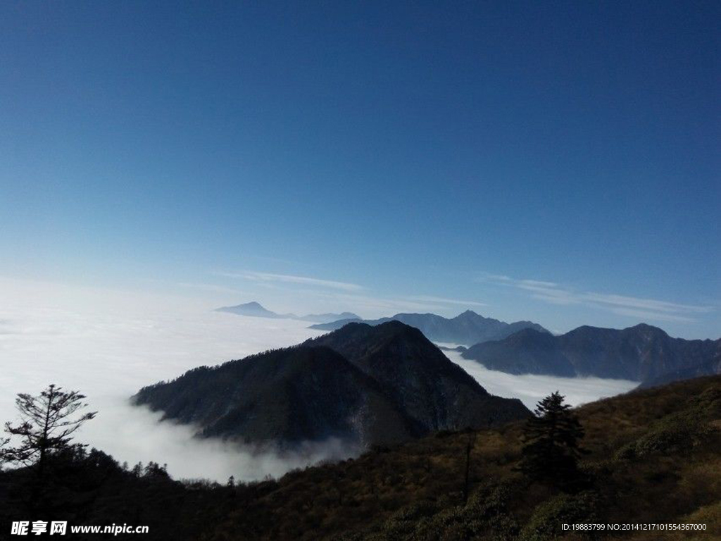 高山云海