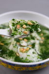 松子荠菜溜鱼片