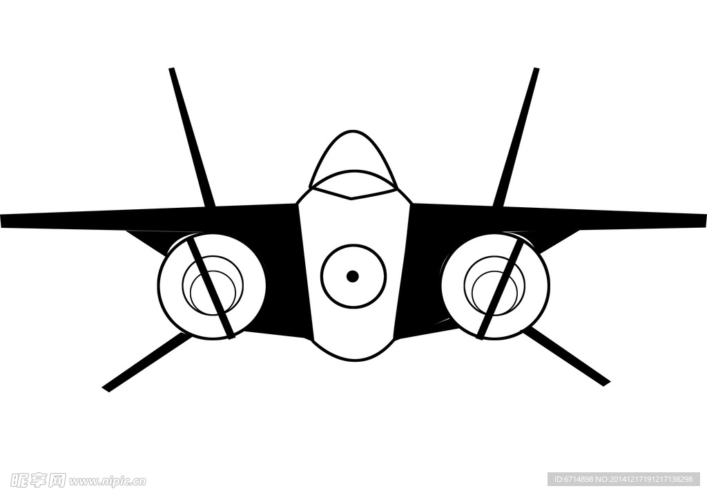 科幻飞机图形