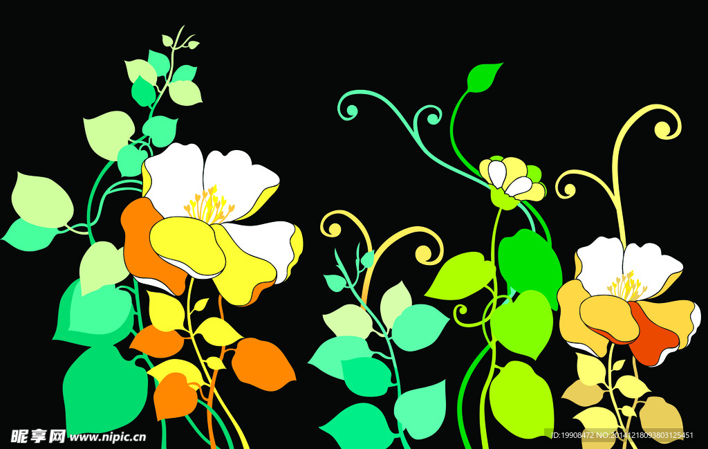 花纹 花  花朵
