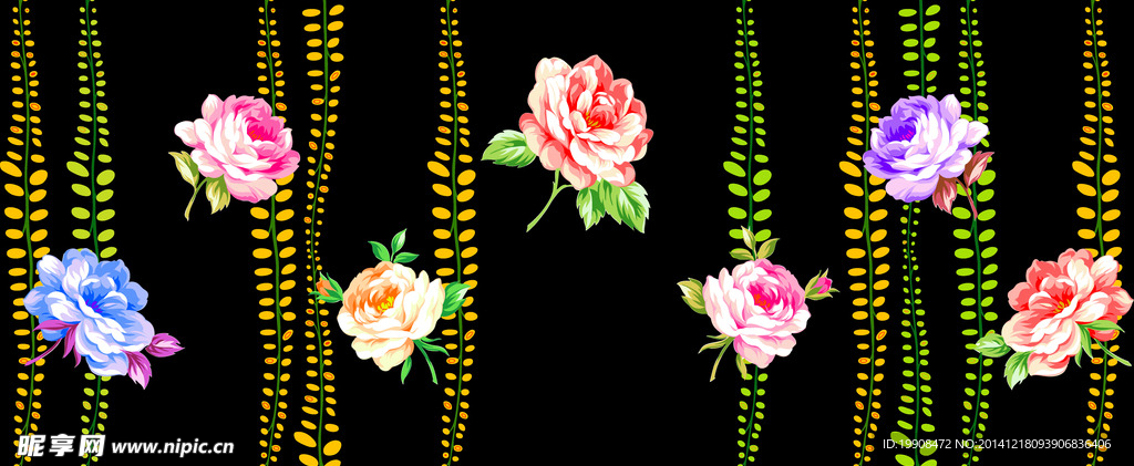 花纹 花朵 花