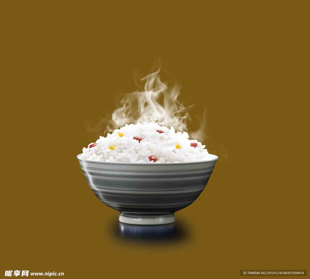 瓷碗 米饭