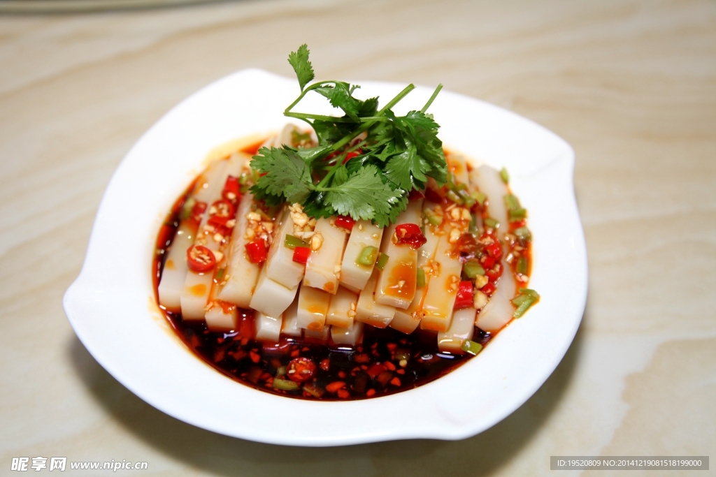 凉拌豆粉
