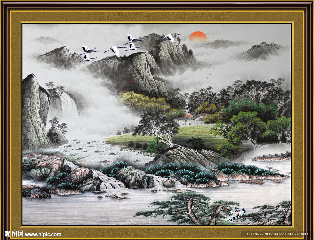 国画风景