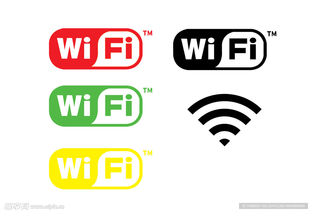 WIFI矢量图标