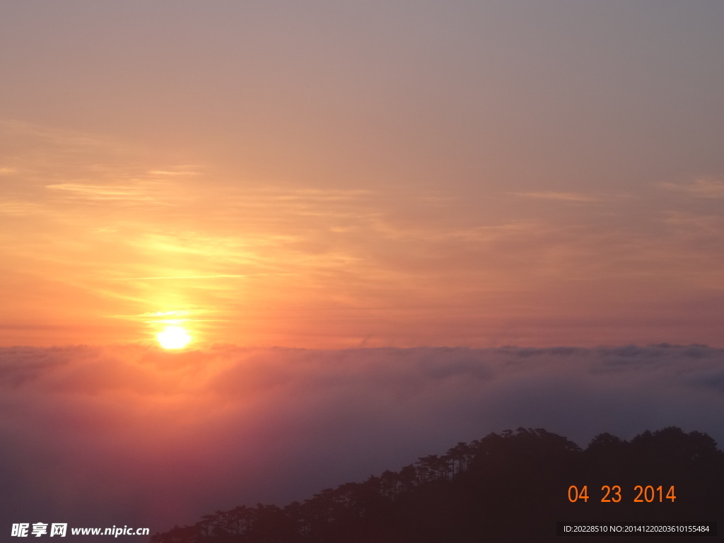 黄山观日出