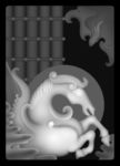 玉雕灰度图