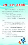 火警（火灾）应急措施