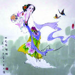 古代仕女图