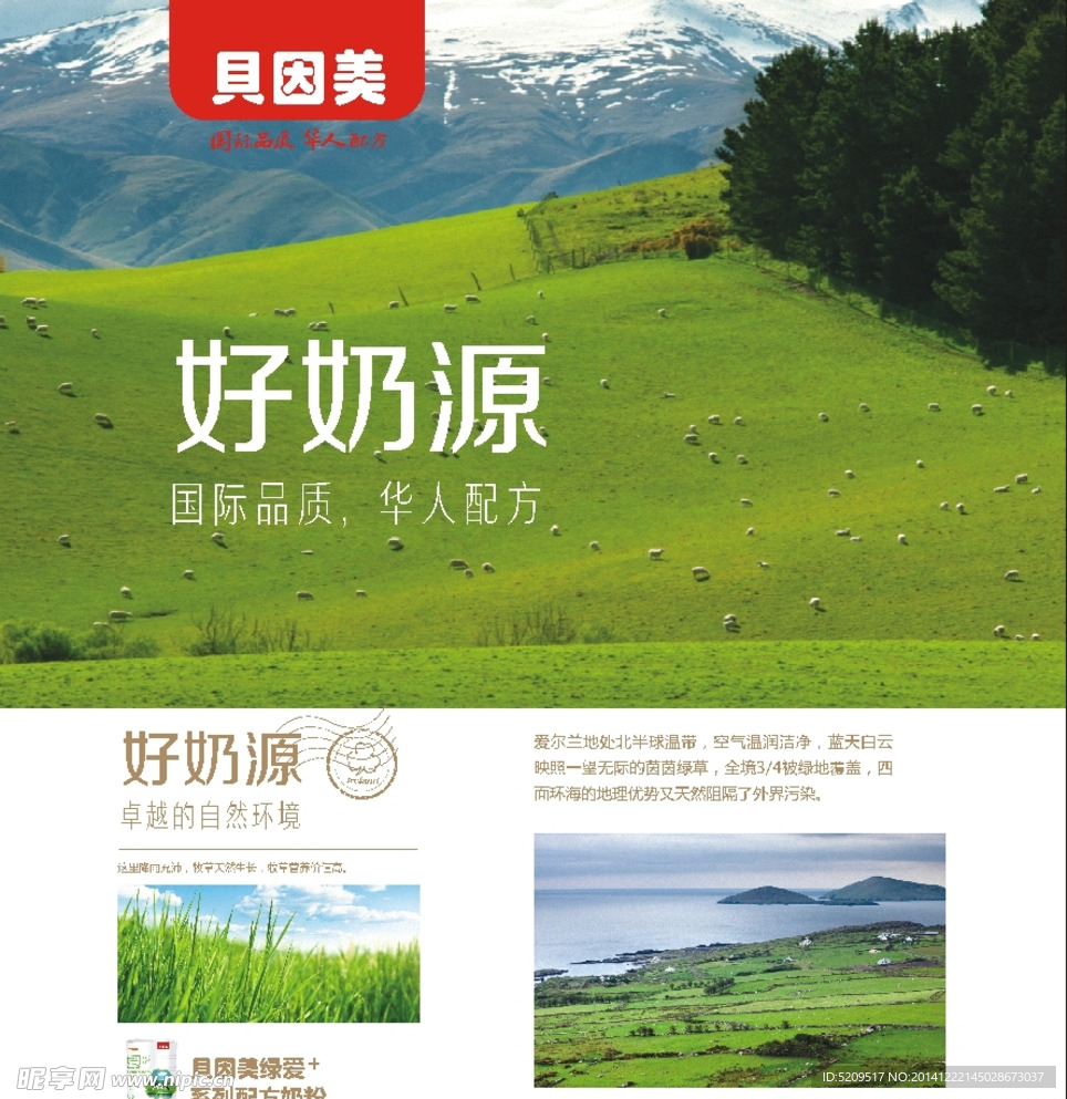 贝因美  展架