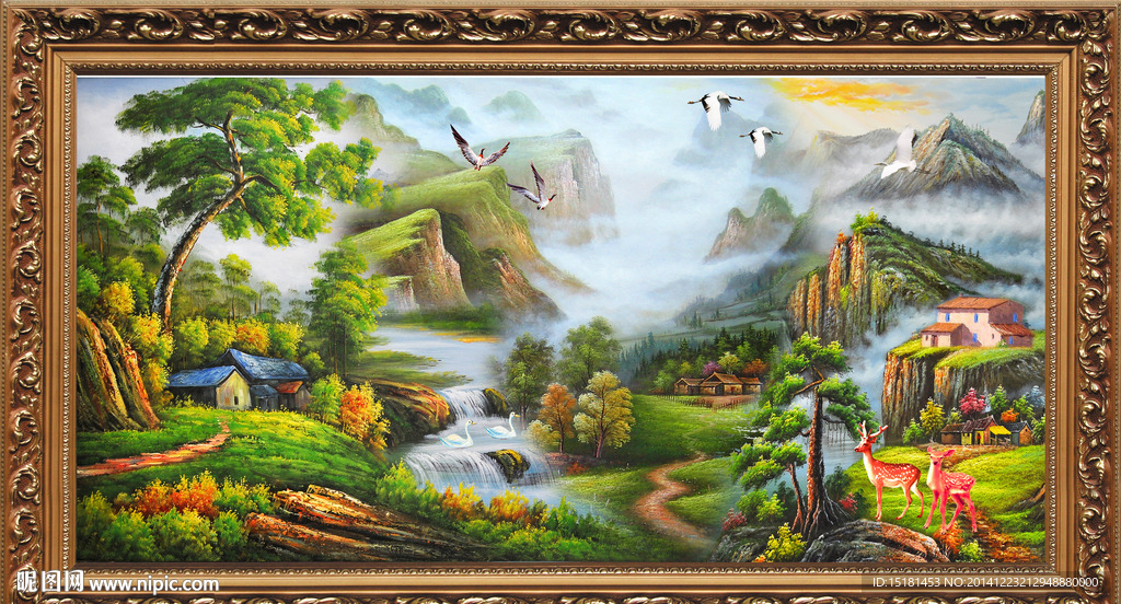 油画