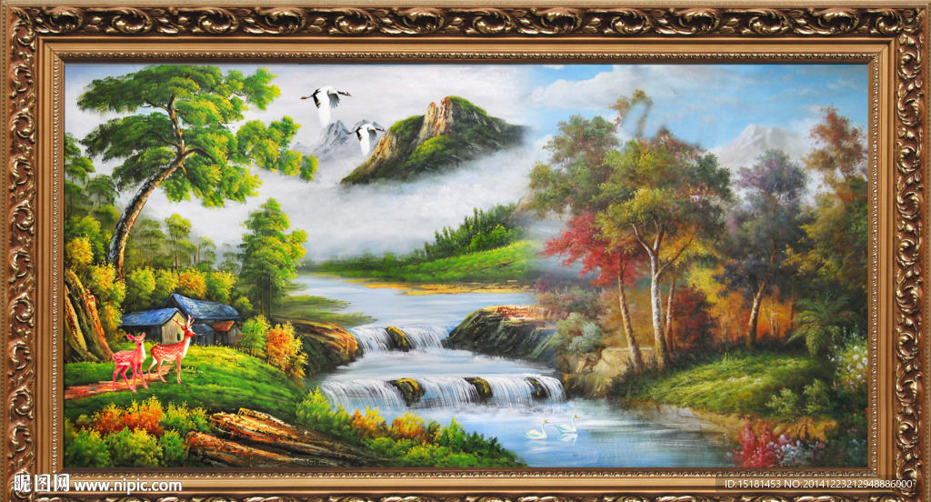 油画风景