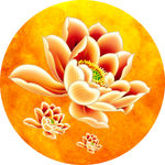 金色荷花（分层）
