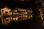 水镇长城夜景