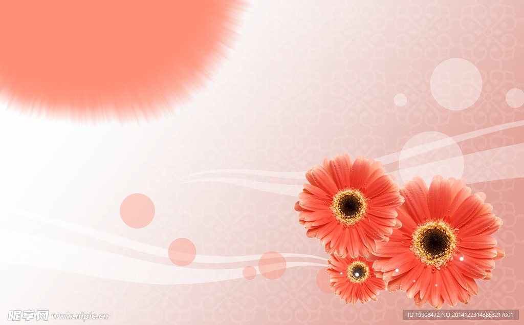 花朵 花纹背景
