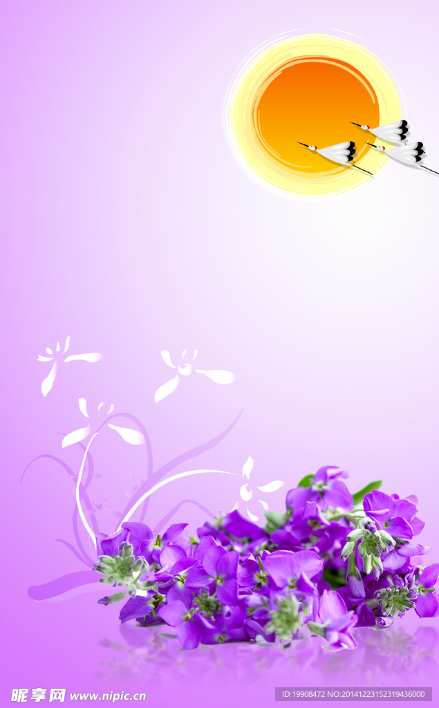 花朵 花纹背景