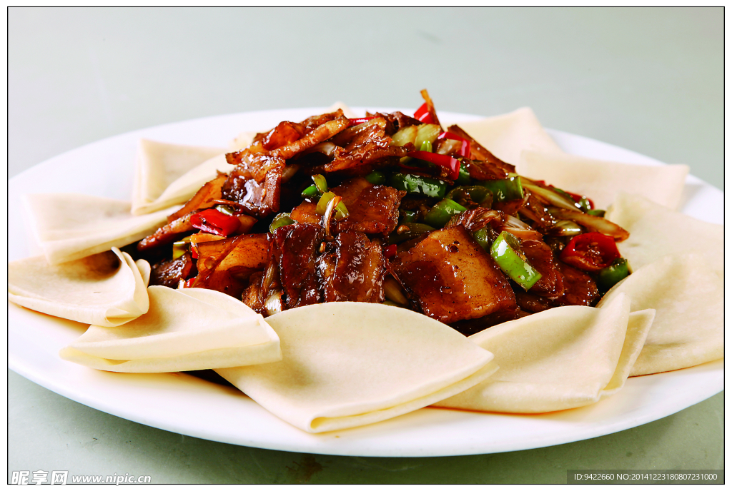 大盘辣松炒肉