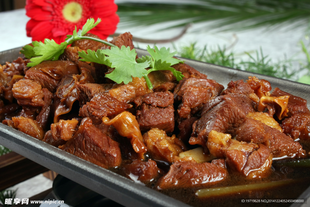 铁板羊肉