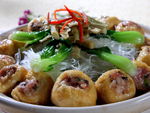 油豆腐嵌肉煲