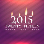 2015新年 蜡烛