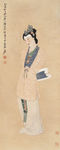 纨扇仕女