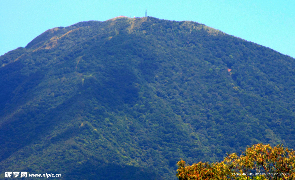 海山雄姿山峰建筑