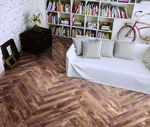 仿古砖 木纹砖 木地板 客厅