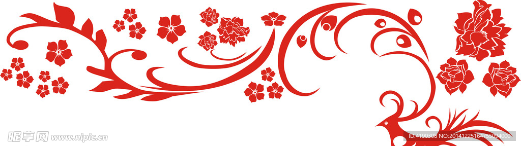 硅藻泥剪影 凤凰