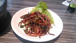 炒茶树菇