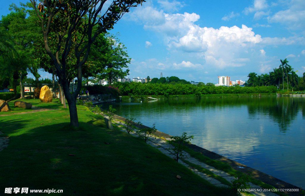 山水风景 公园山水