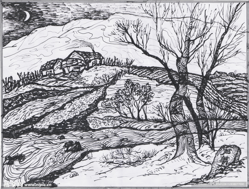 抽象插画