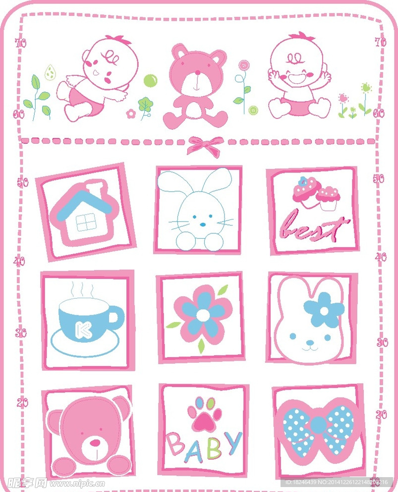 卡通公仔画画