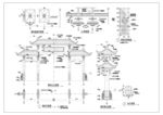 牌坊四柱3楼施工图