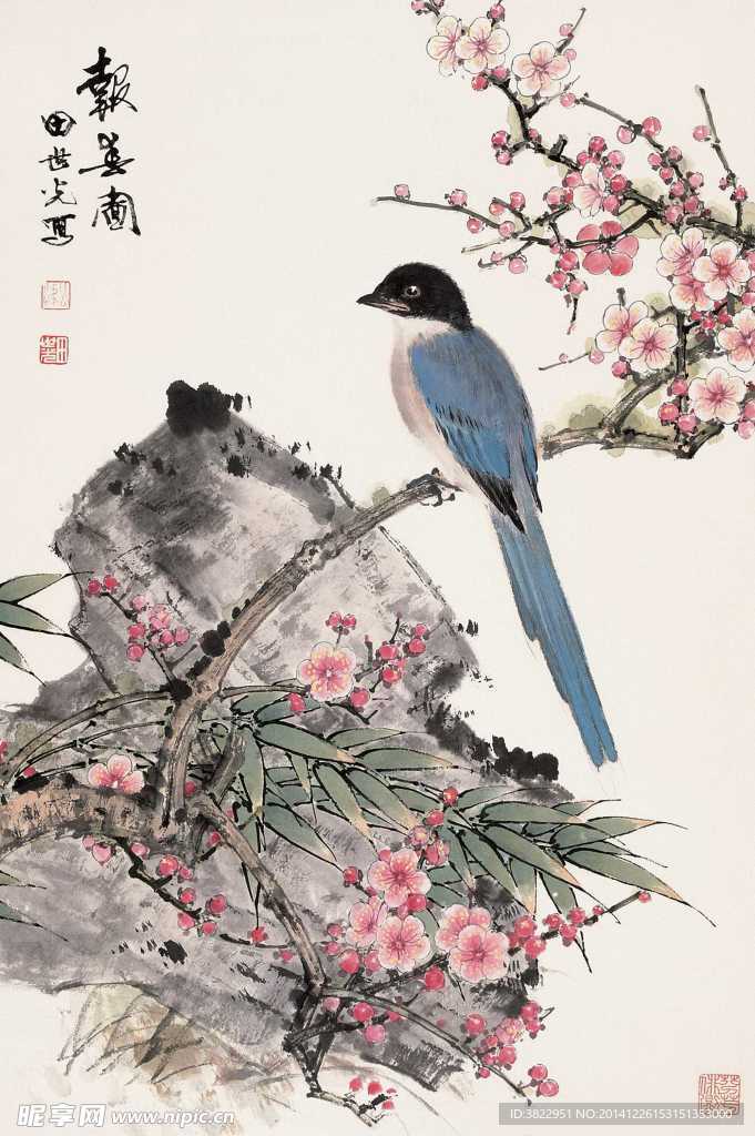 花鸟工笔画